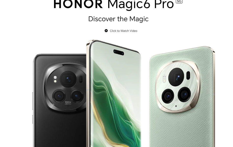 Honor Magic 6 Pro: 50MP सेल्फी कैमरा और 512GB स्टोरेज के साथ 5200mAh बैटरी वाली पहली सेल लाइव!